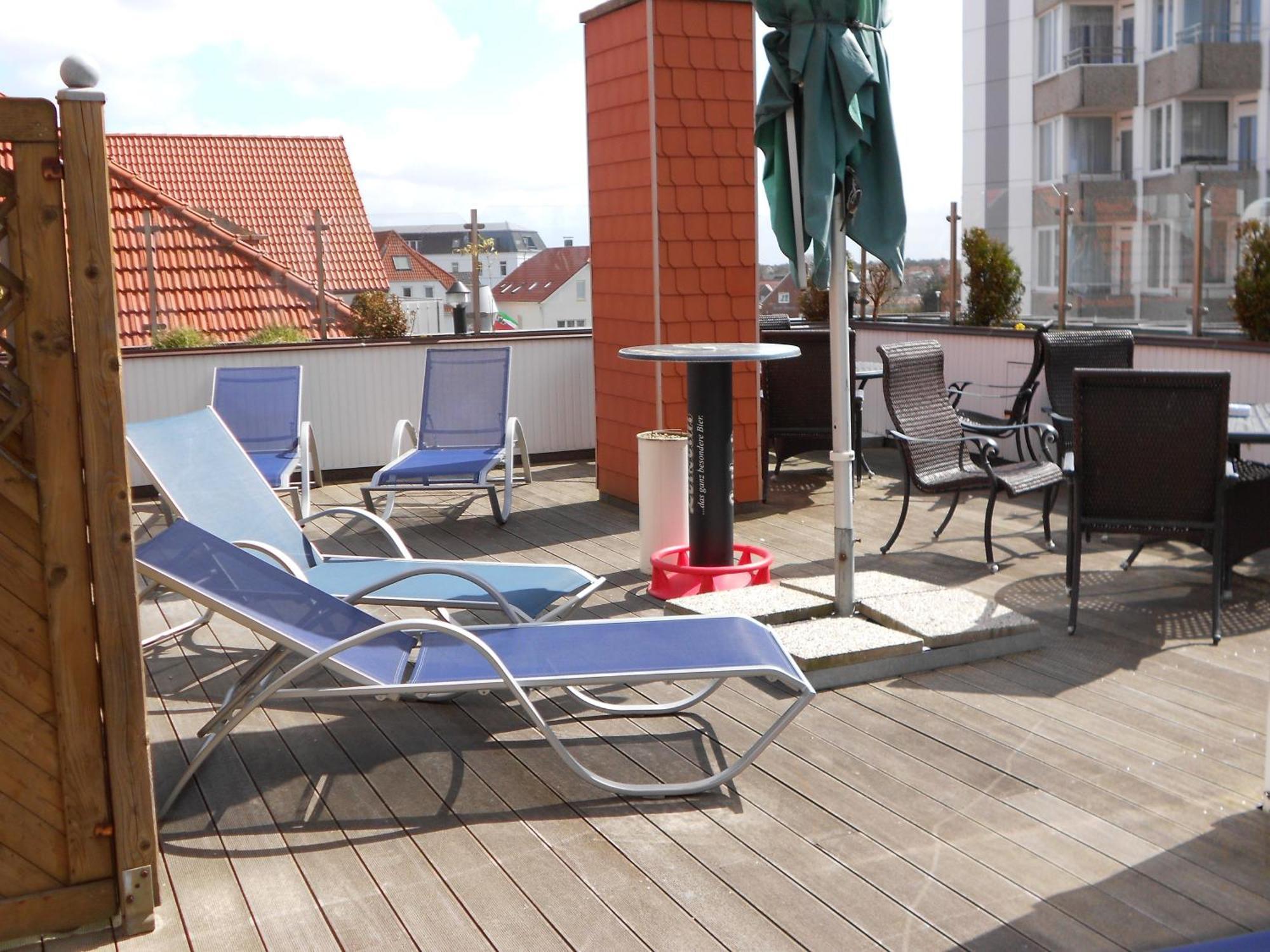 Hotel Villa Weststrand ボルクム エクステリア 写真